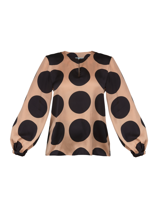 CANNES - Pöttyös Blúz