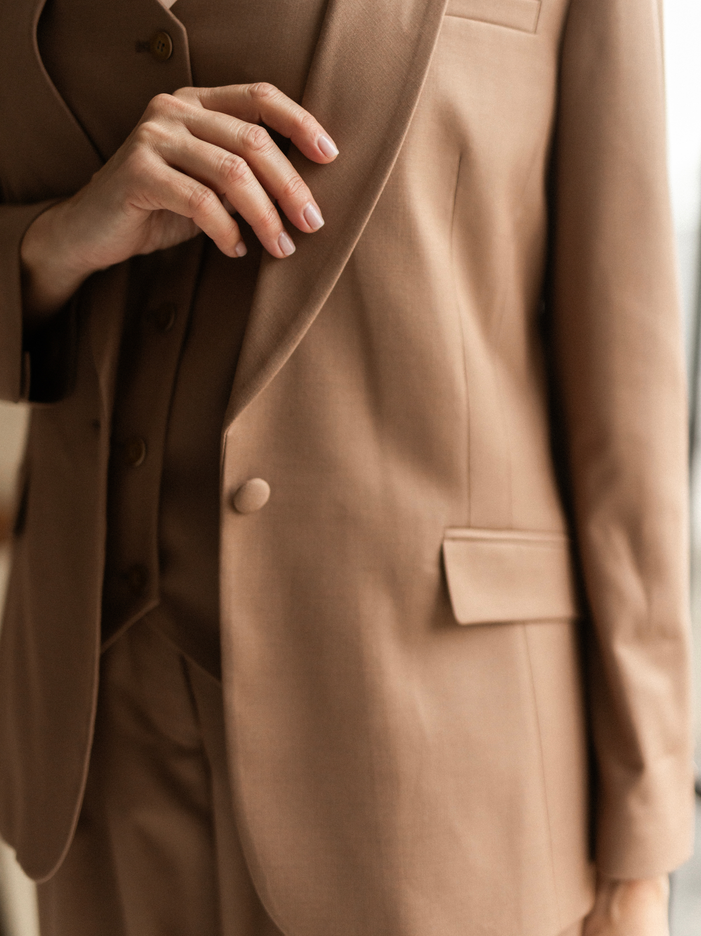 BOND - Blézer Camel